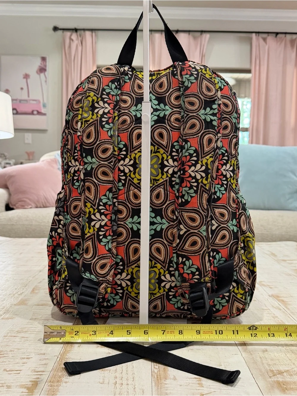 Vera Bradley Lighten Up Campus Laptop Backpack in 